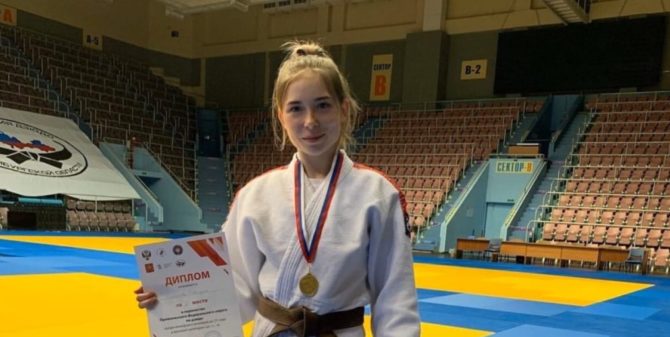 Дзюдоистка из Соликамска завоевала «золото» на Первенстве Приволжья среди юниоров
